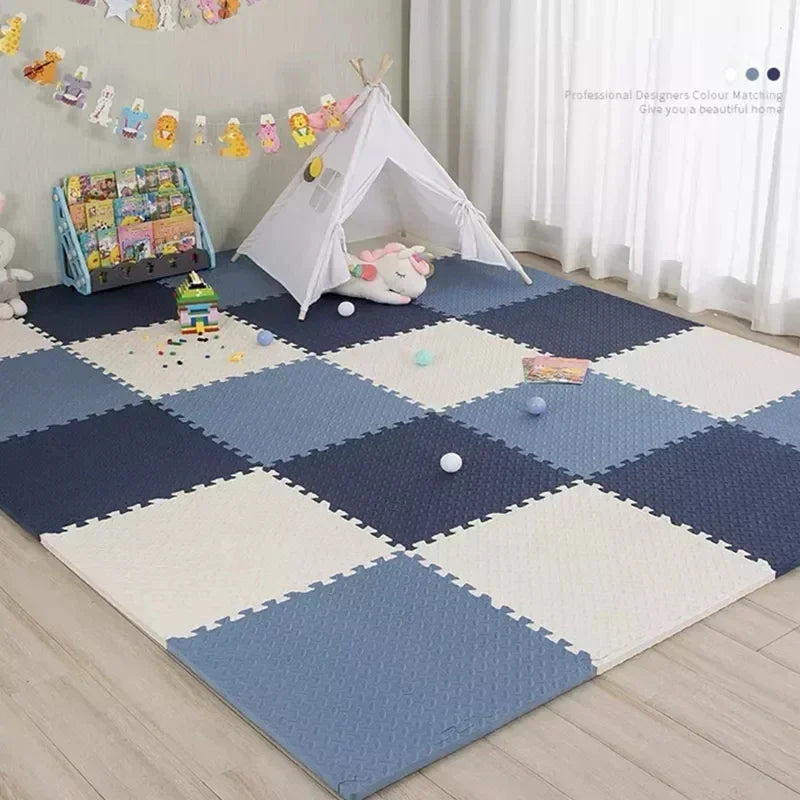 🧩 BabySoft Puzzle-Teppich – Spielen, Krabbeln, Wohlfühlen