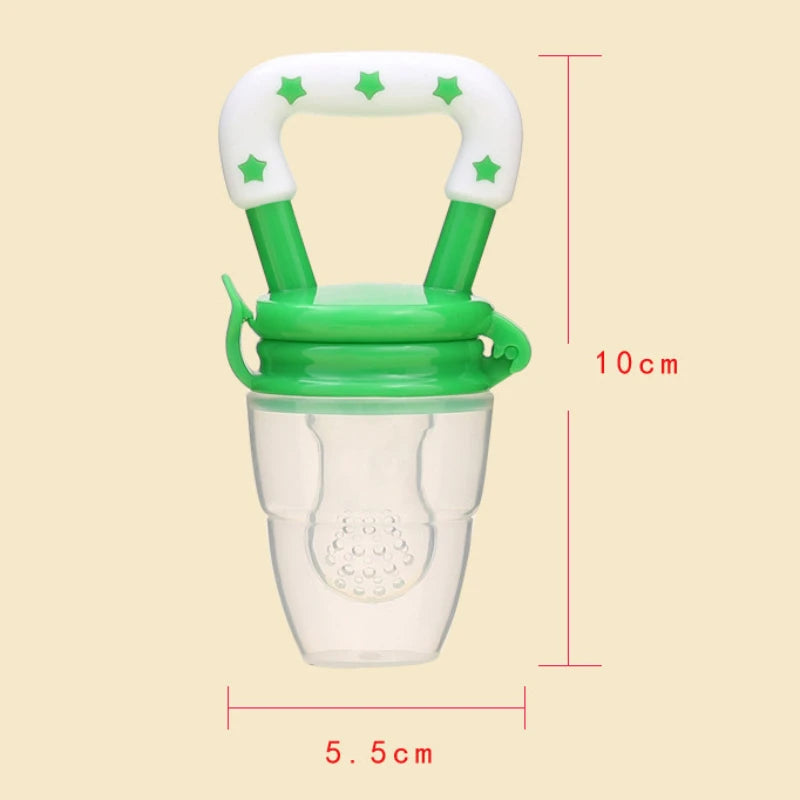 FruitFeeder – Silikon-Schnuller für fruchtige Babyfreuden 🍇👶