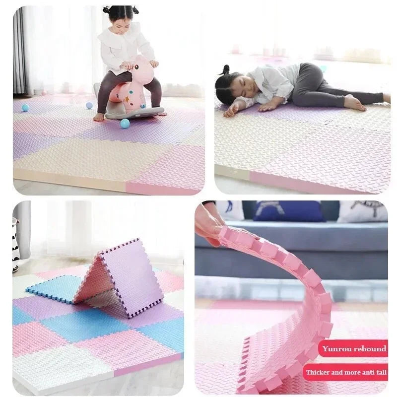 🧩 BabySoft Puzzle-Teppich – Spielen, Krabbeln, Wohlfühlen