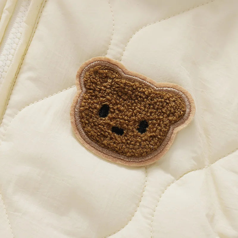 Bärenstark – Warmer Winteranzug für Babys mit Kuschelfell 🐻❄️