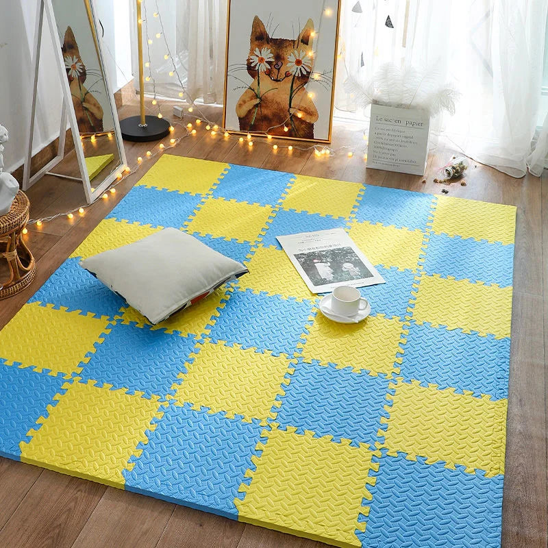 🧩 BabySoft Puzzle-Teppich – Spielen, Krabbeln, Wohlfühlen