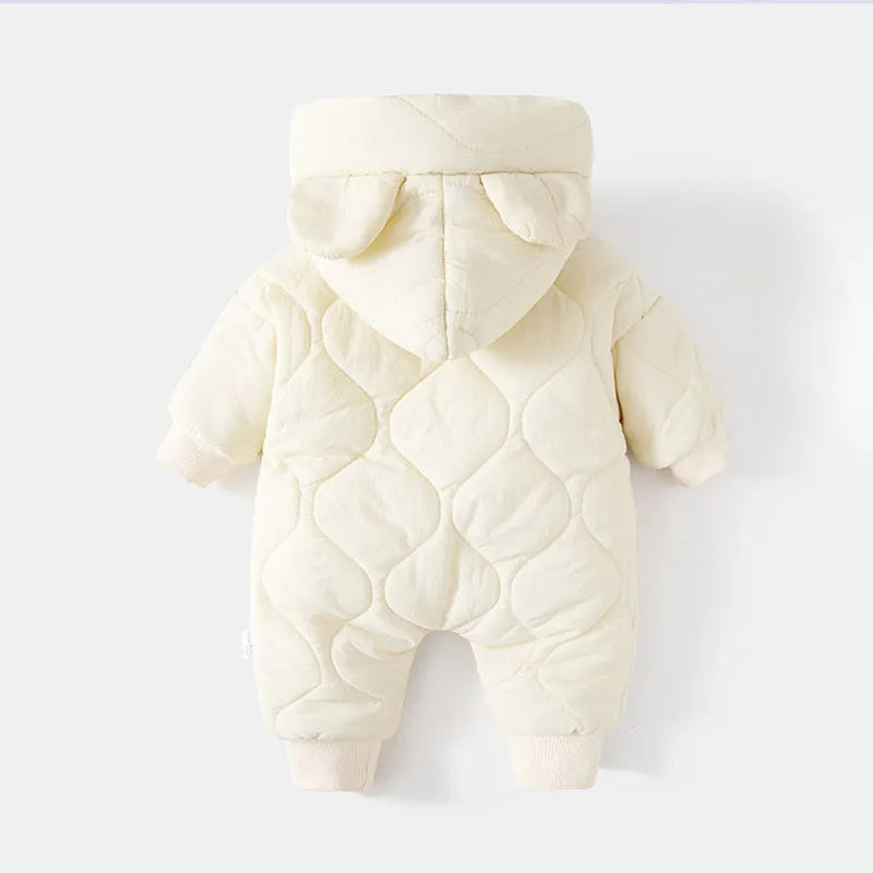 Bärenstark – Warmer Winteranzug für Babys mit Kuschelfell 🐻❄️