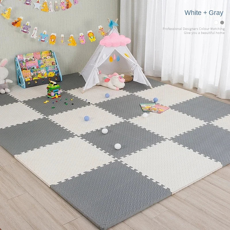 🧩 BabySoft Puzzle-Teppich – Spielen, Krabbeln, Wohlfühlen